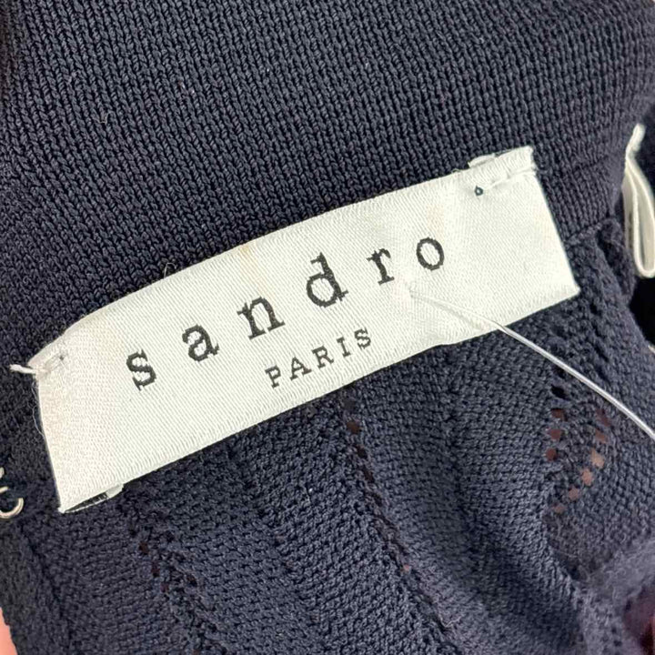 Size 2 SANDRO Multi-Color Knit Sweater