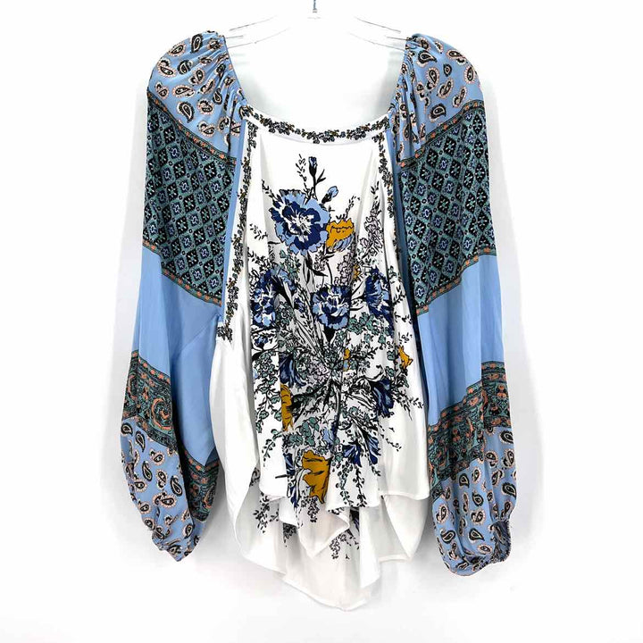 Size S FREE PEOPLE Multi-Color Shirt