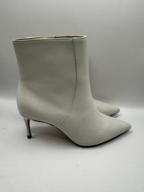 Shoe Size 5.5 SCHUTZ Ivory Leather Boots