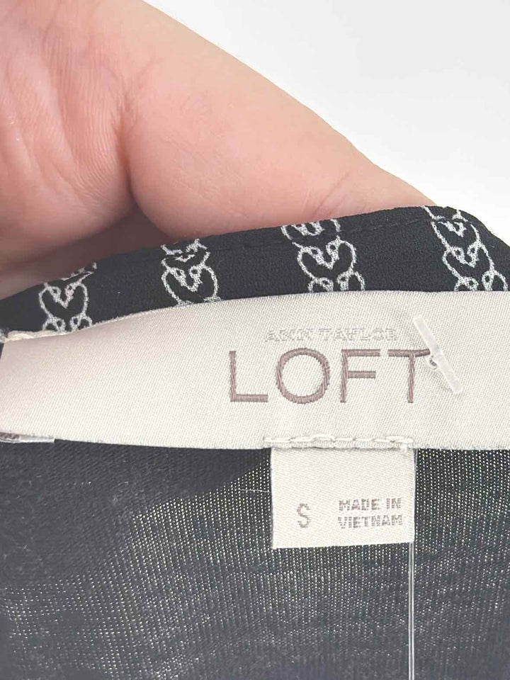 Size S LOFT Black Shirt