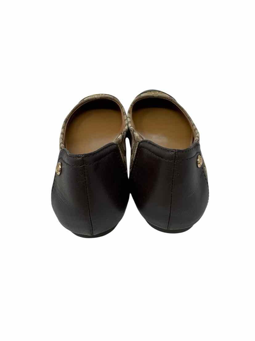 Shoe Size 38 Coach Brown Flats