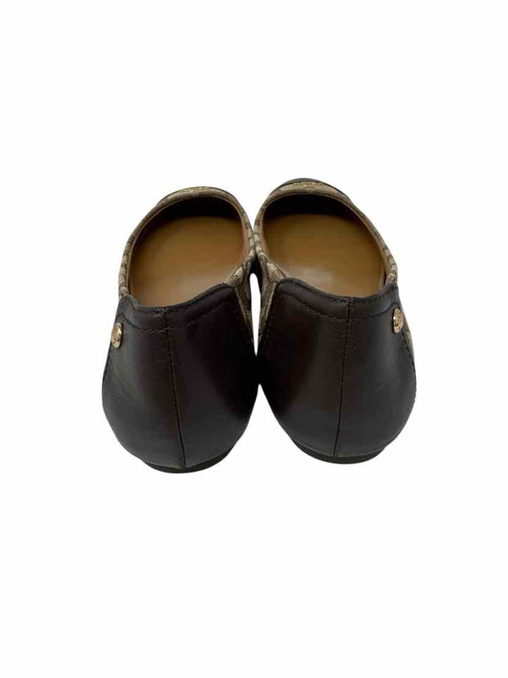Shoe Size 38 Coach Brown Flats