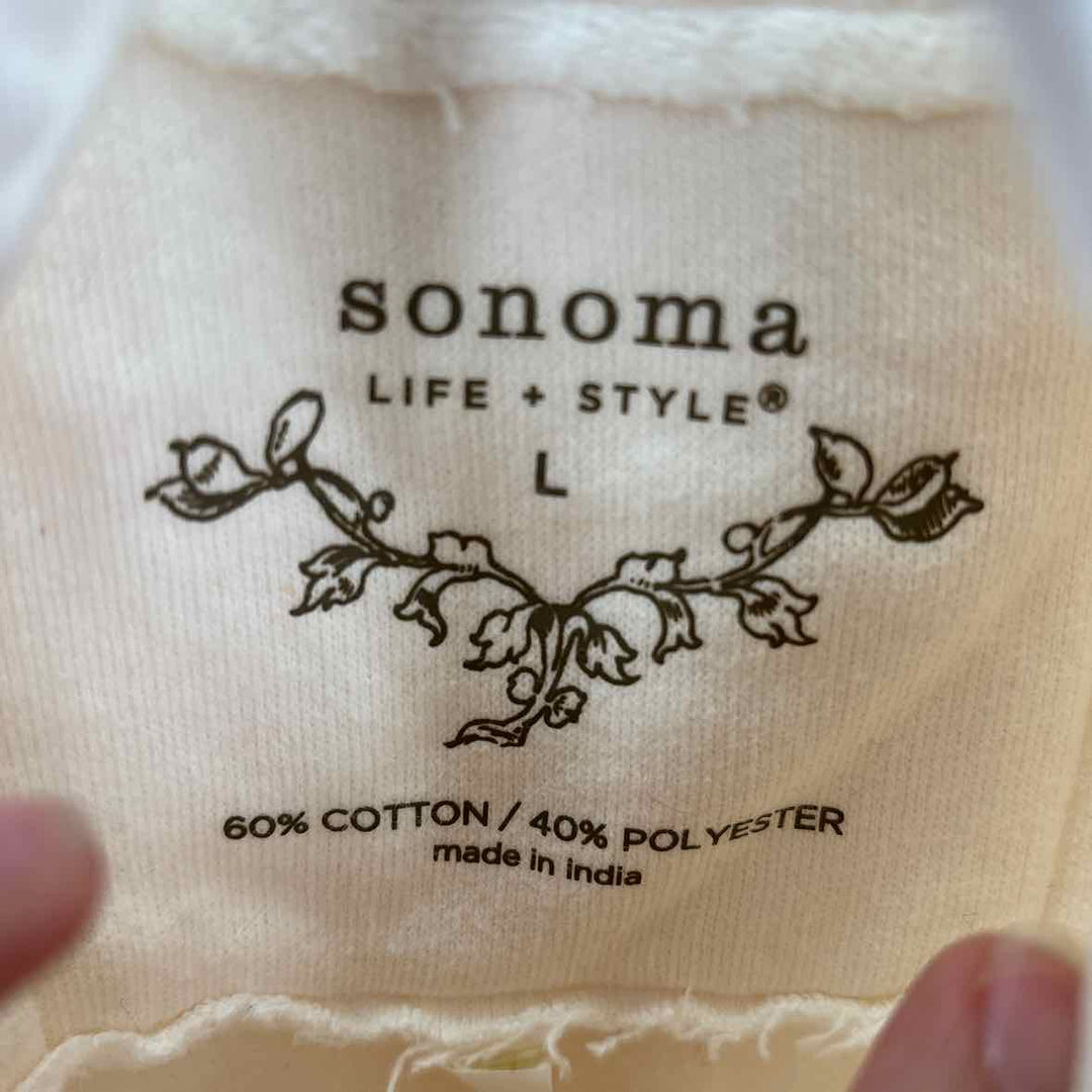 Size L SONOMA Ivory Jacket