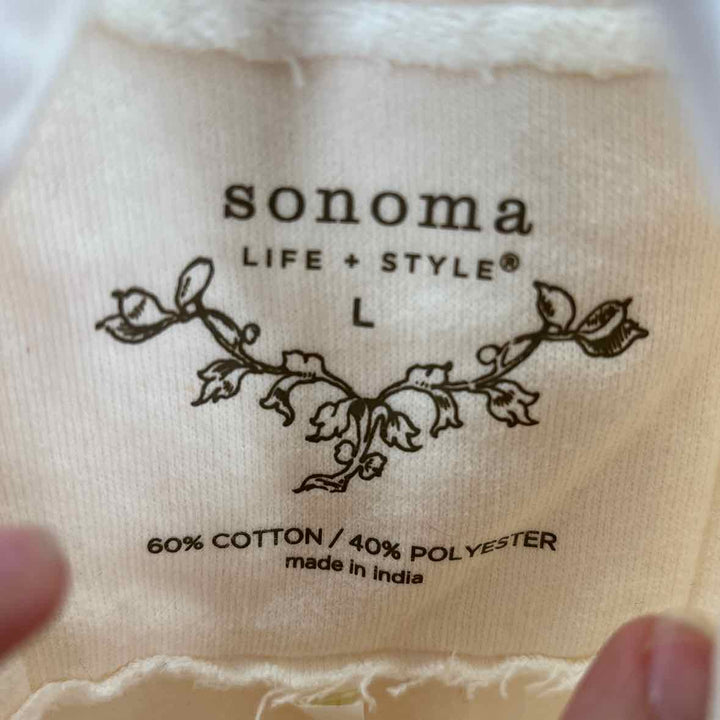 Size L SONOMA Ivory Jacket