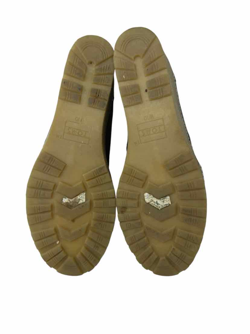 Shoe Size 10 Toms Olive Suede Boots
