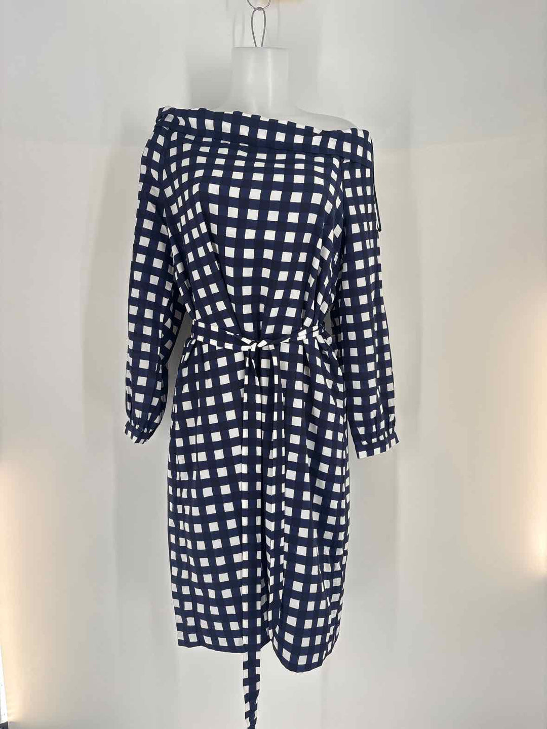 Size L Banana Republic Navy Print Dress