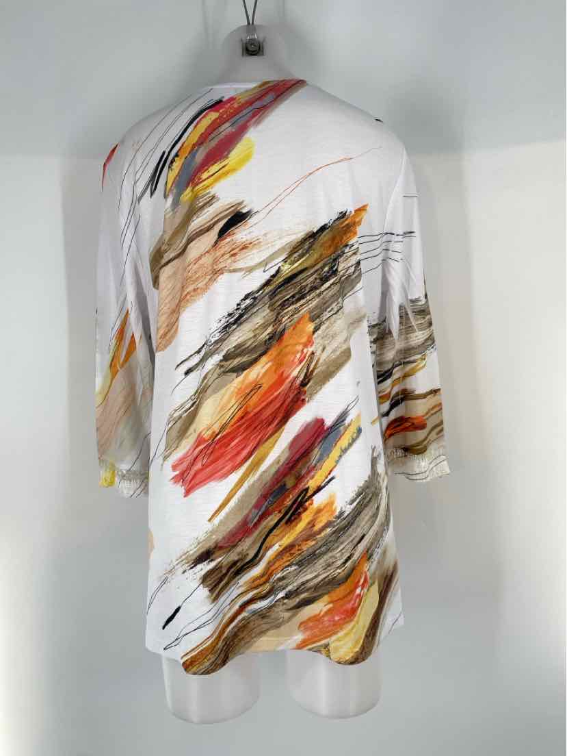 Size L JESS & JANE Ivory Shirt