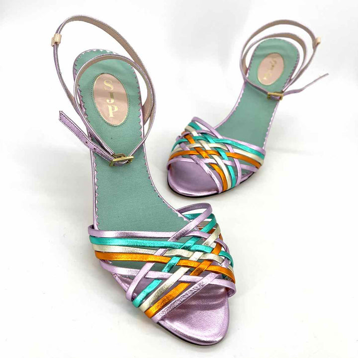 Shoe Size 42 Multi-Color Sandals