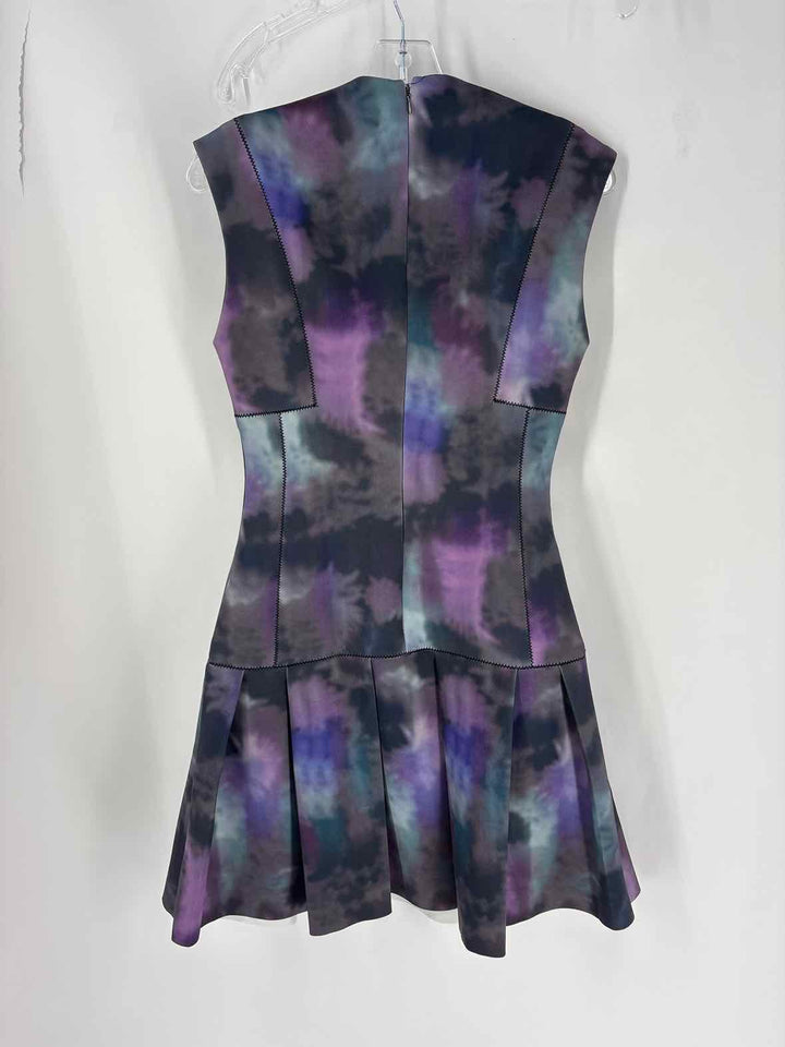 Size 6 REBECCA TAYLOR Purple Dress