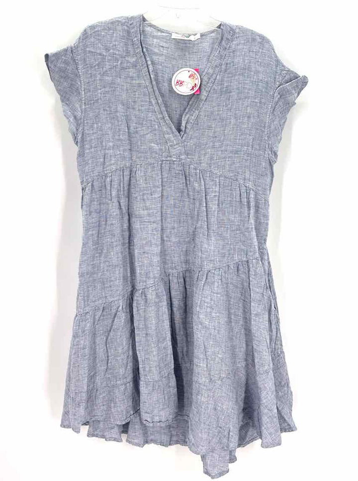 Size L Vineyard Vines Blue Dress