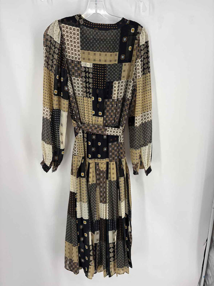 Size S Banana Republic Brown Print Dress