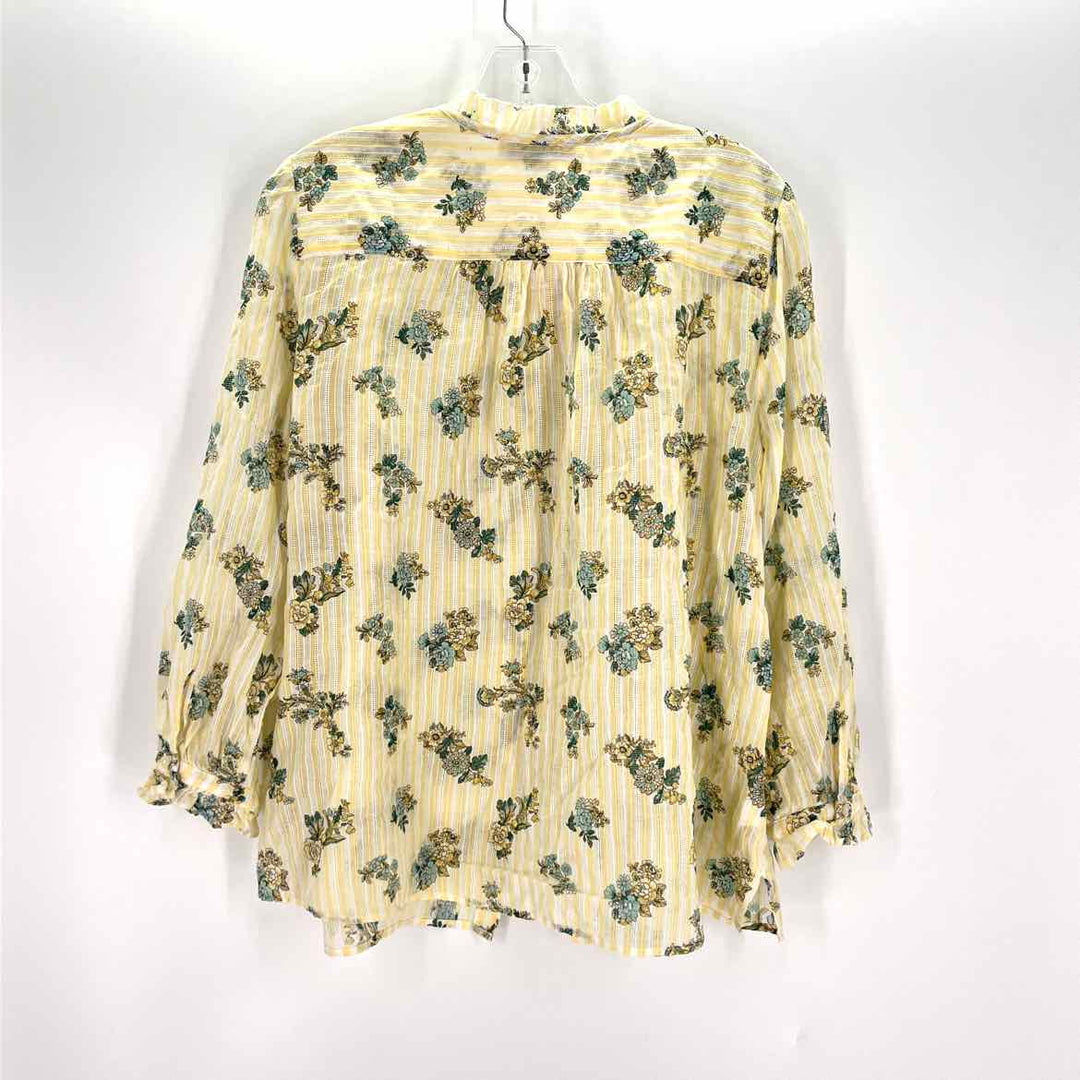 Size XL Ann Taylor Yellow Shirt
