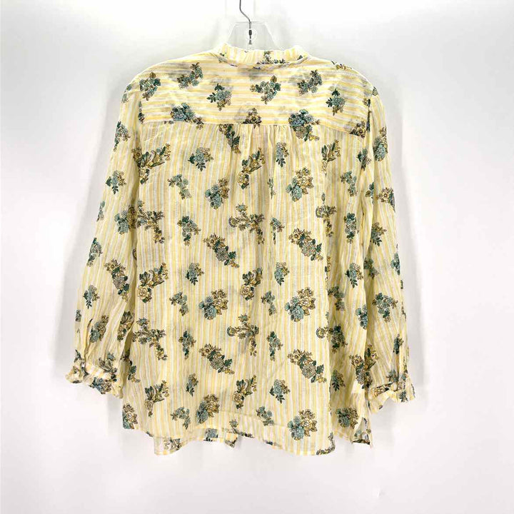 Size XL Ann Taylor Yellow Shirt