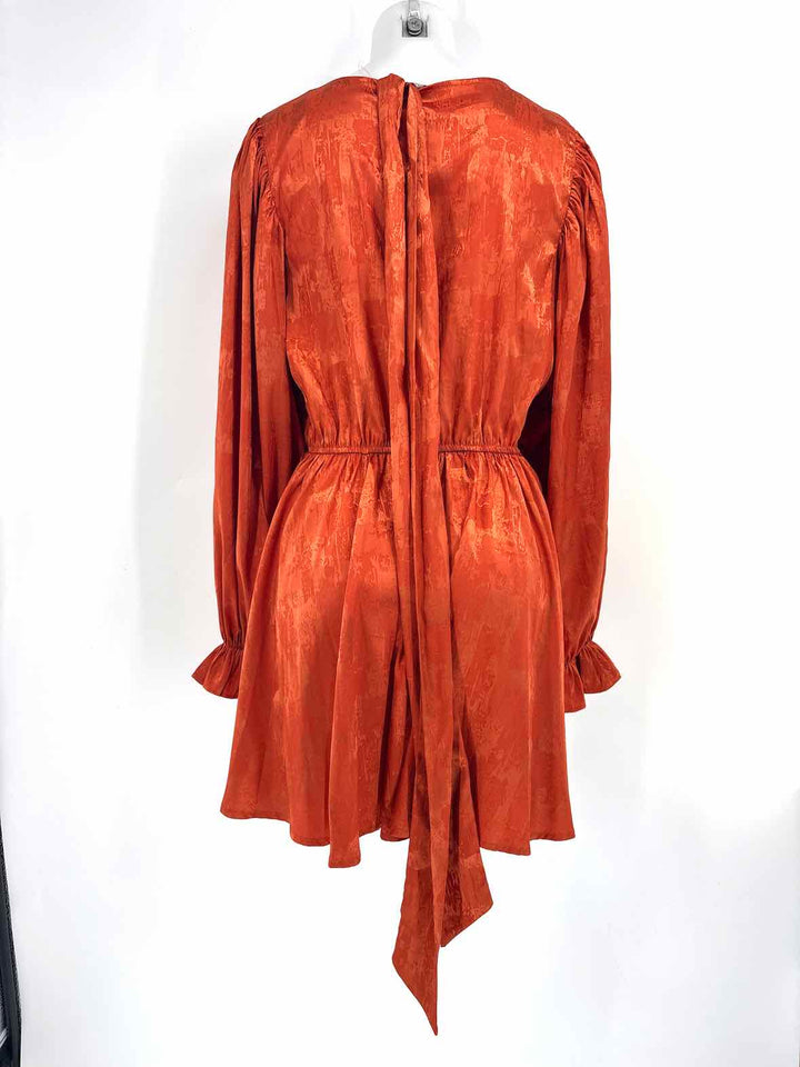 Size L Orange Dress