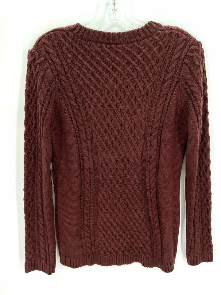Size M Burgundy Sweater