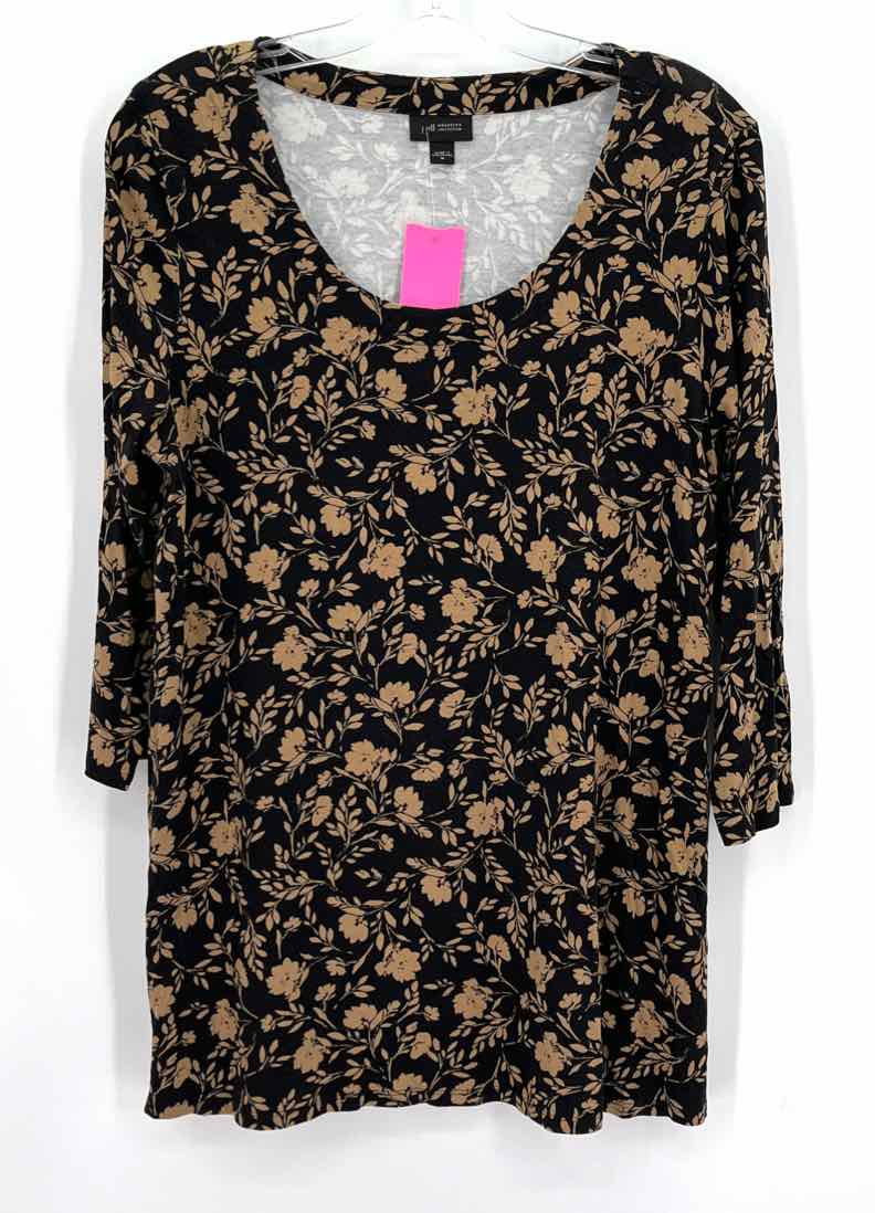 Size M J JILL Black Shirt