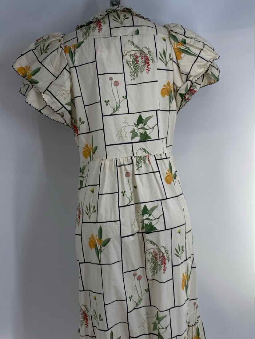 Size L TUCKERNUCK Cream Dress