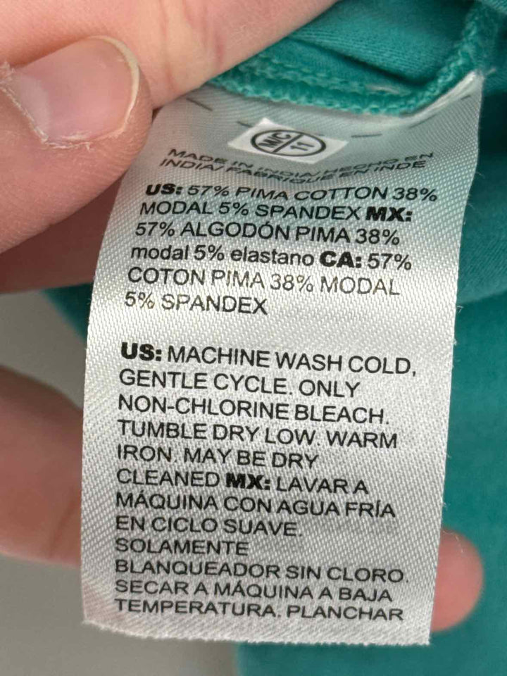 Size X Chico's Green Shirt