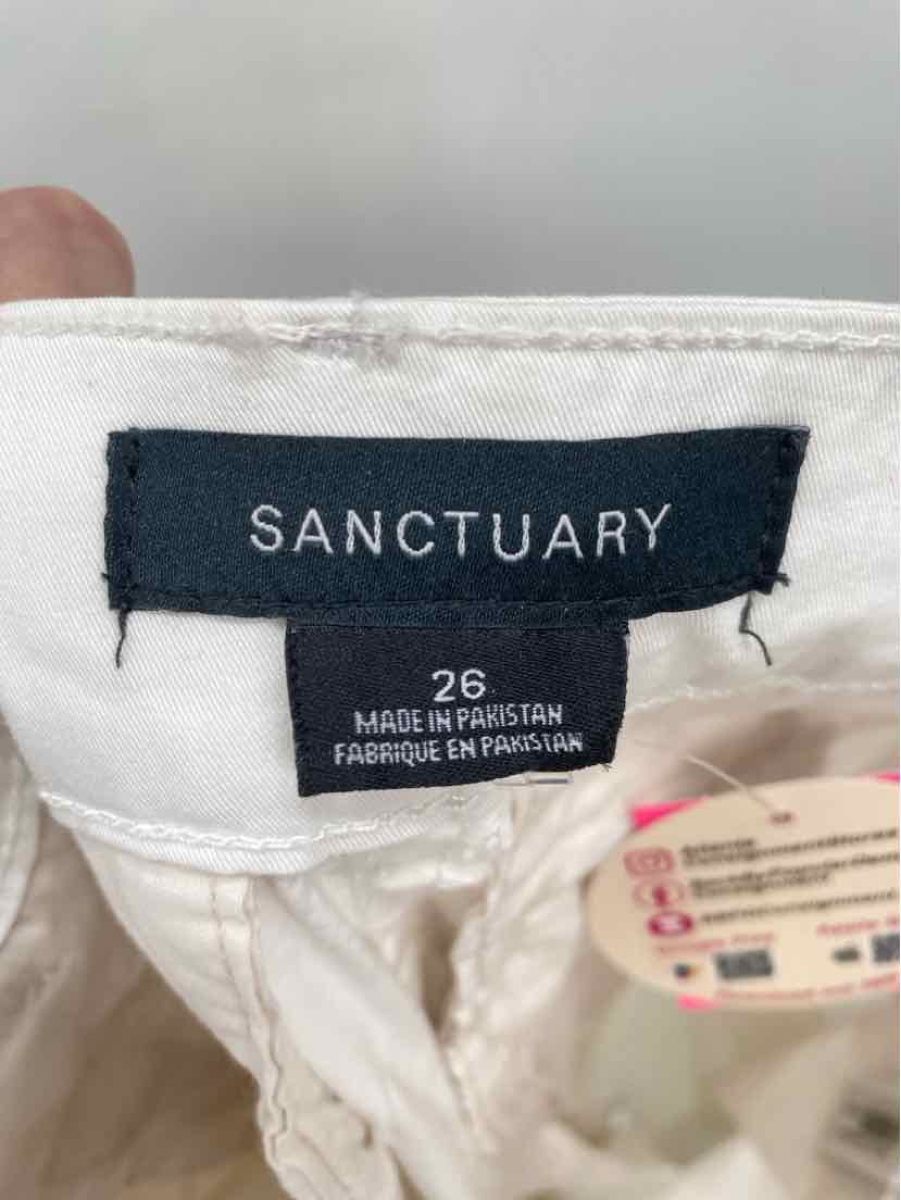 Size S Sanctuary White Pants
