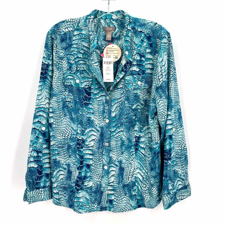 Size L Chico's Multi-Color Shirt