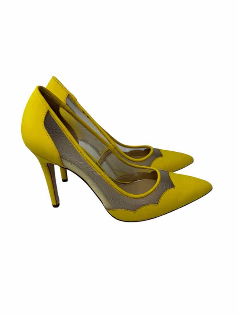 Shoe Size 8.5 Jessica Simpson Yellow Pumps