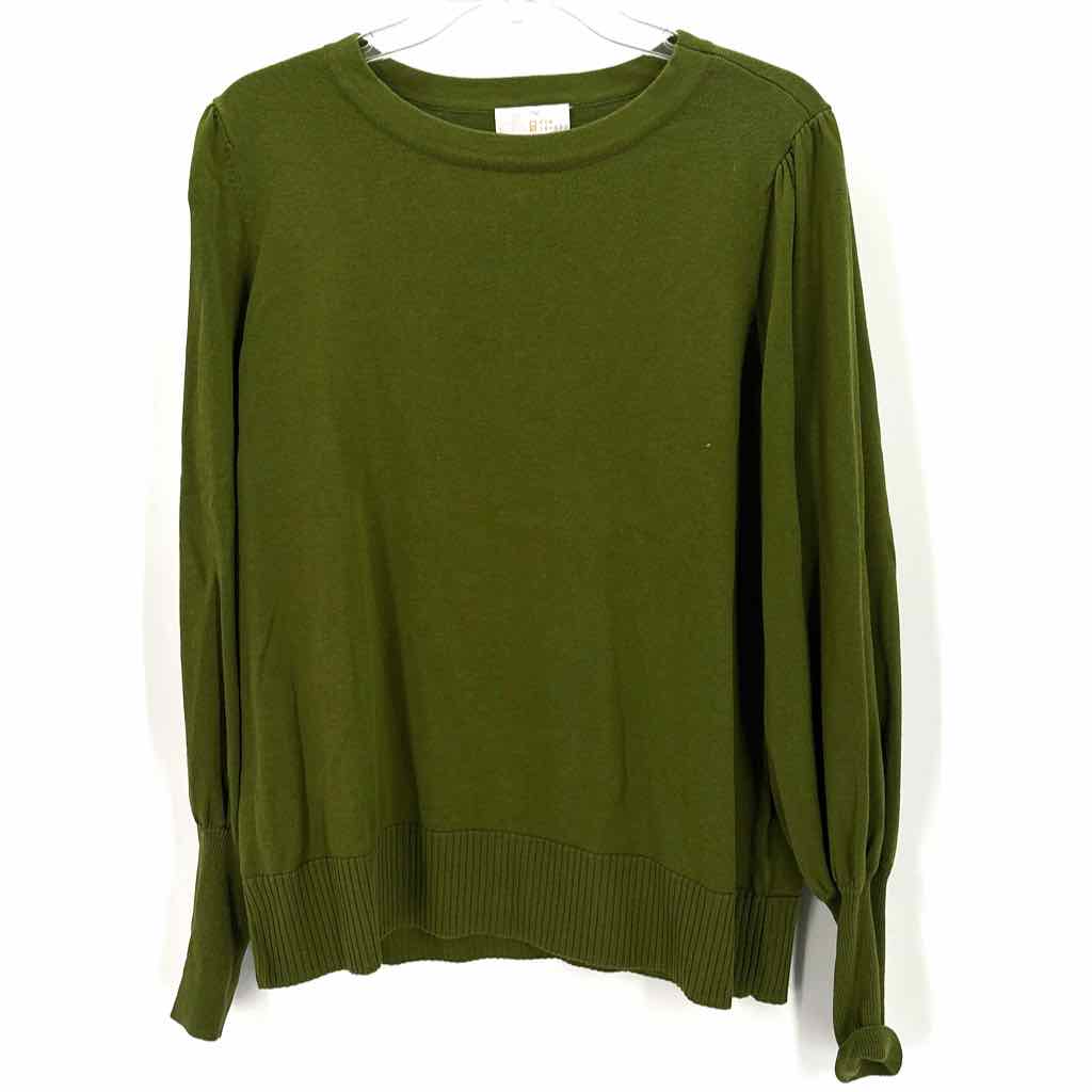Size M Green Knit Sweater