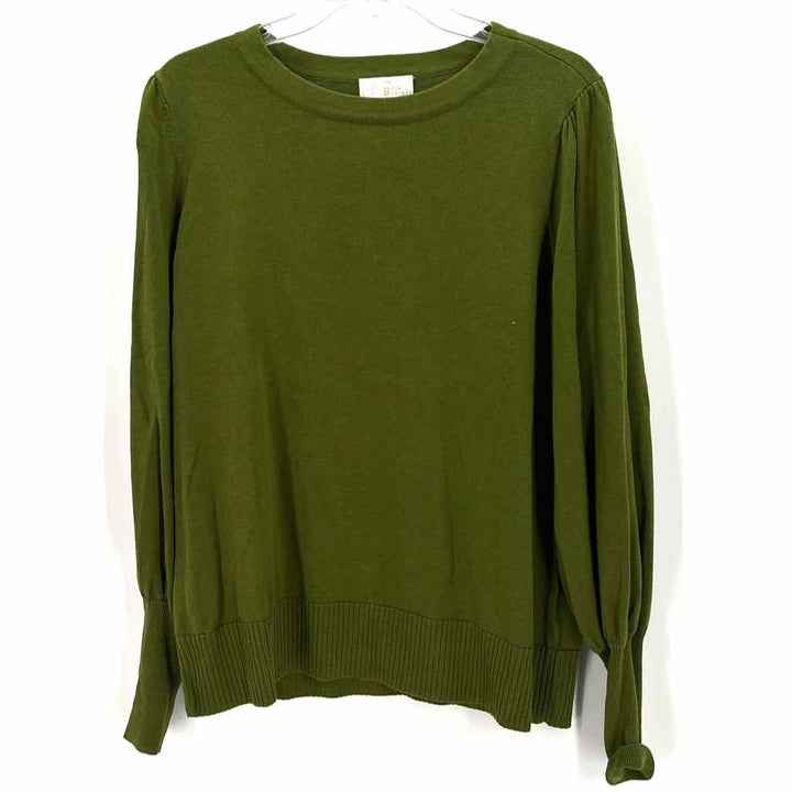 Size M Green Knit Sweater