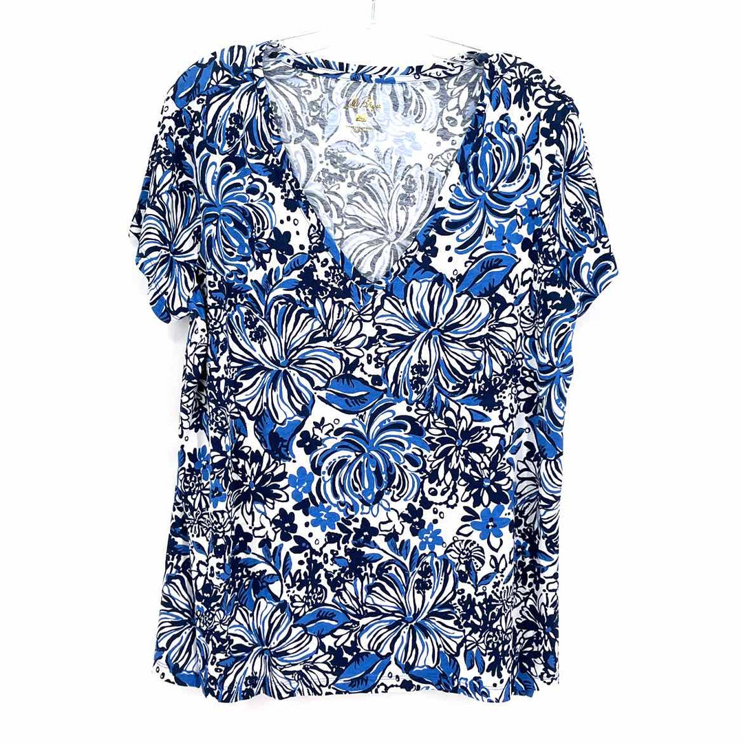 Size XL Lilly Pulitzer Navy Shirt