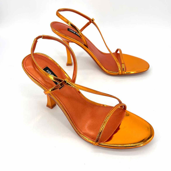 Shoe Size 9.5 Nine West Orange Sandals