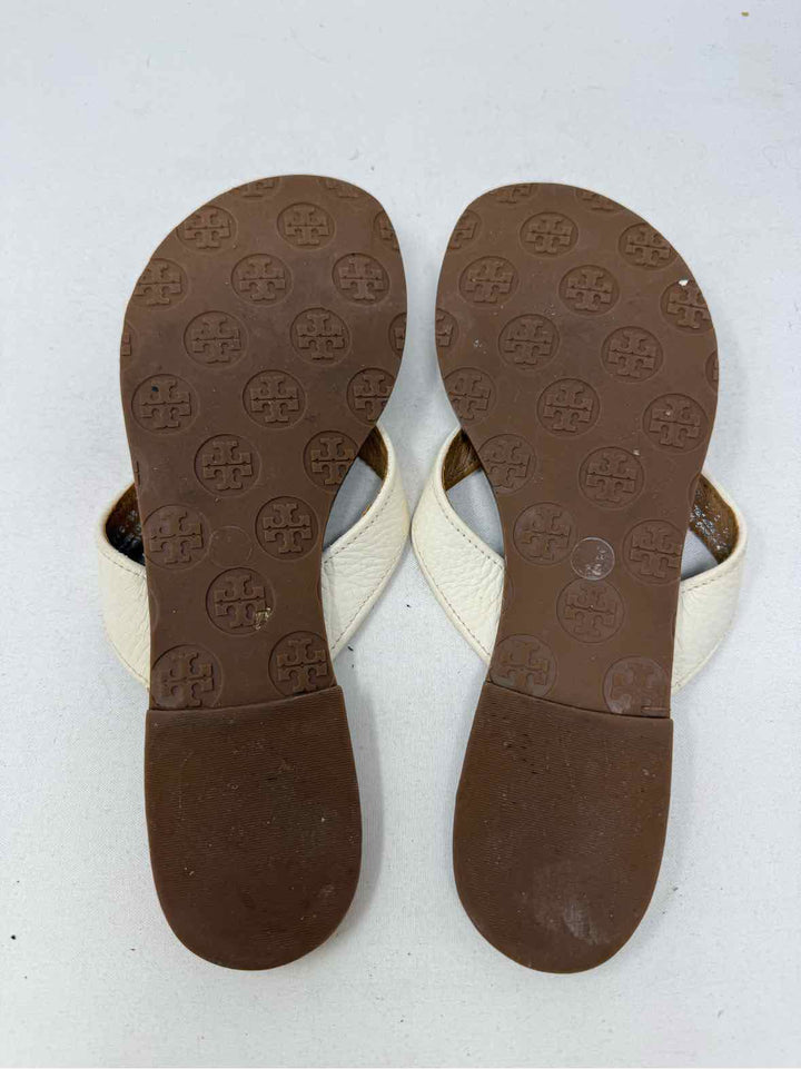 Shoe Size 7 Tory Burch Cream Sandals