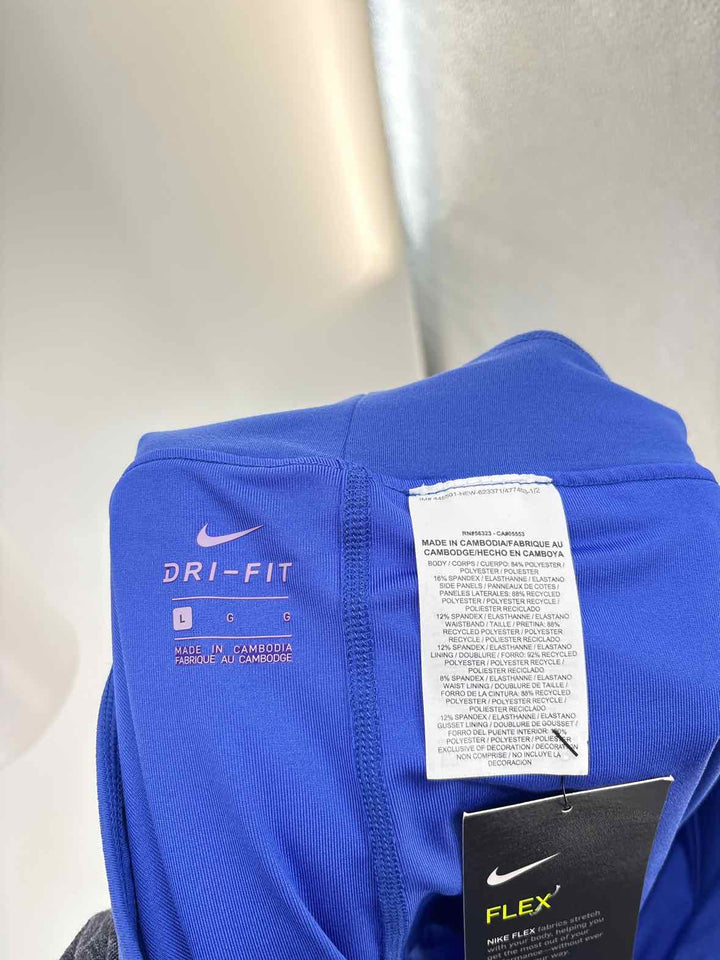 Size L Nike Blue Shorts