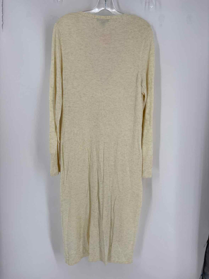 Size M HALSTON Ivory Cardigan