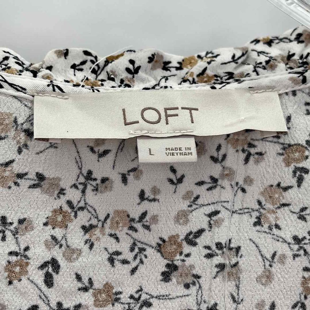 Size L LOFT White Shirt
