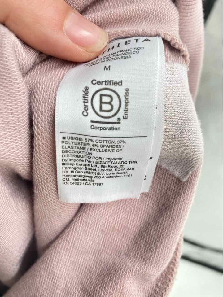 Size M Athleta Pink Shirt