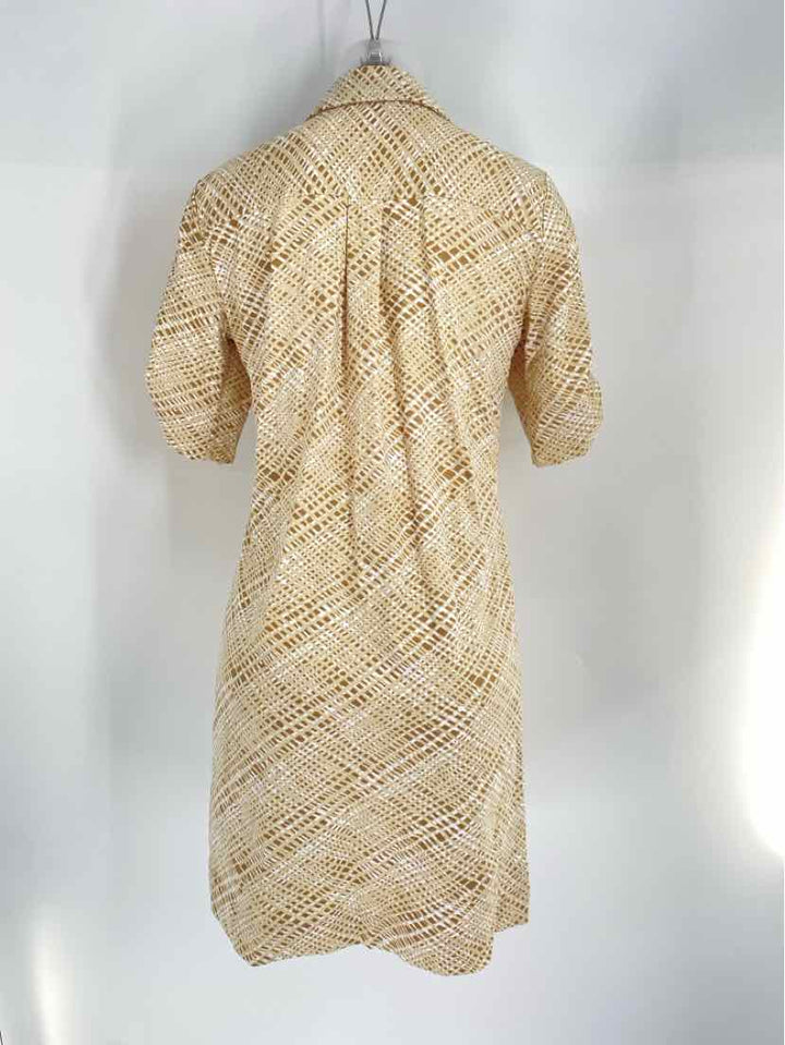 Size M J MCLAUGHLIN Tan Dress