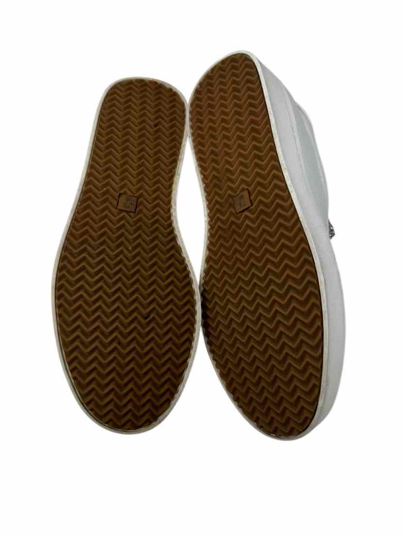 Shoe Size 7.5 VAN ELI Ivory Leather Sneakers