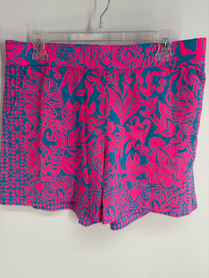 Size L Lilly Pulitzer PINK PRINT Shorts