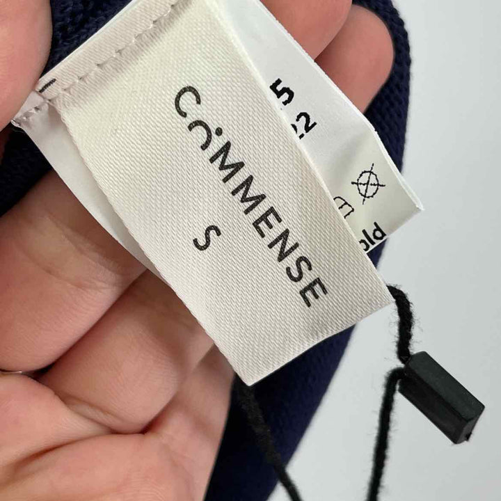 Size S COMMENSE Navy Knit Vest