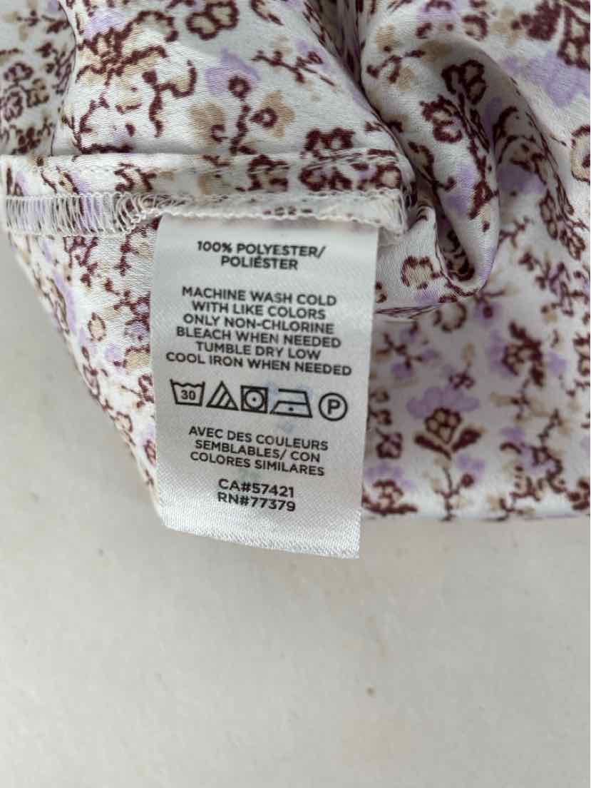 Size XL Ann Taylor Purple Shirt