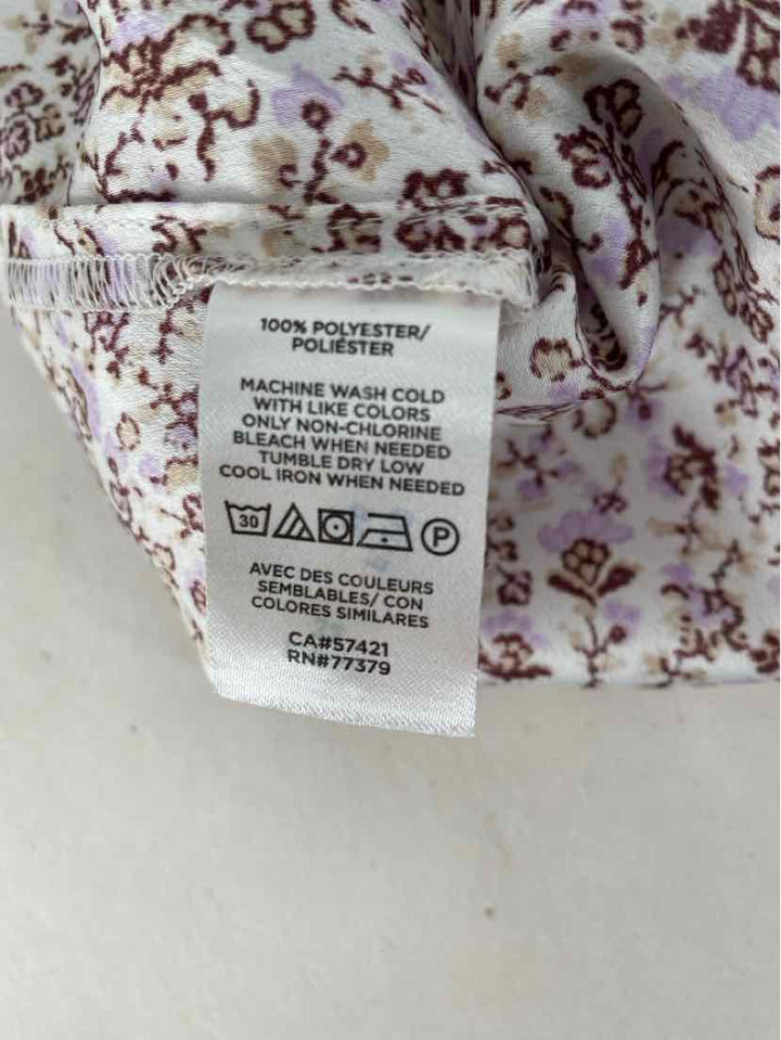 Size XL Ann Taylor Purple Shirt