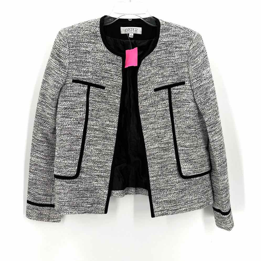 Size 4 KASPER White Jacket