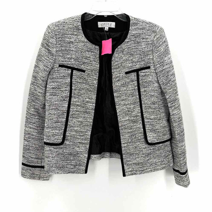 Size 4 KASPER White Jacket