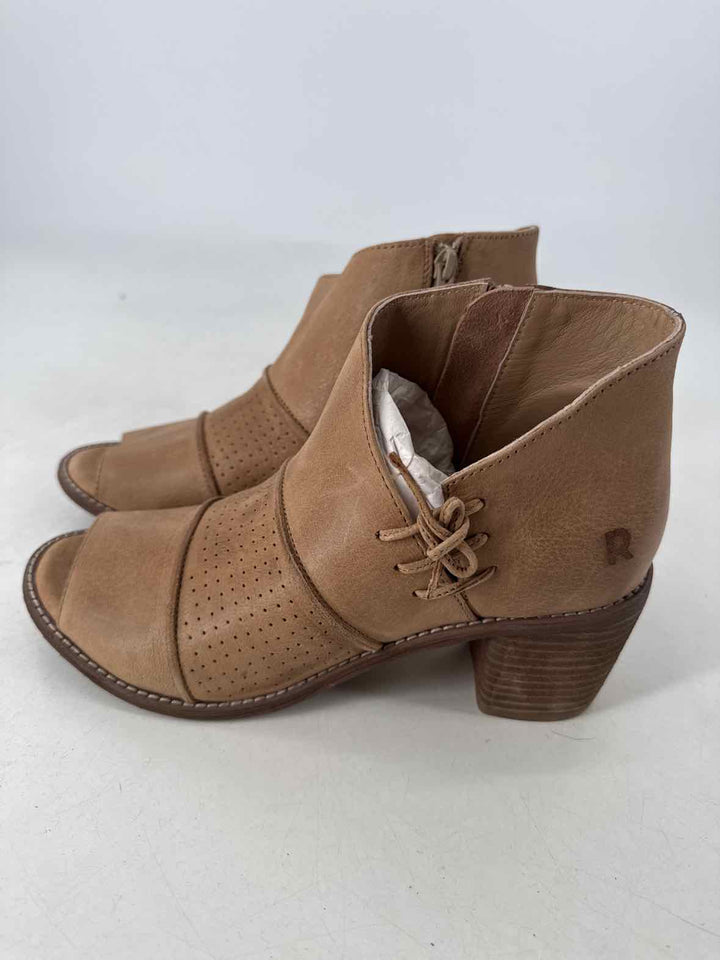 Shoe Size 9 Bronze Leather Boots