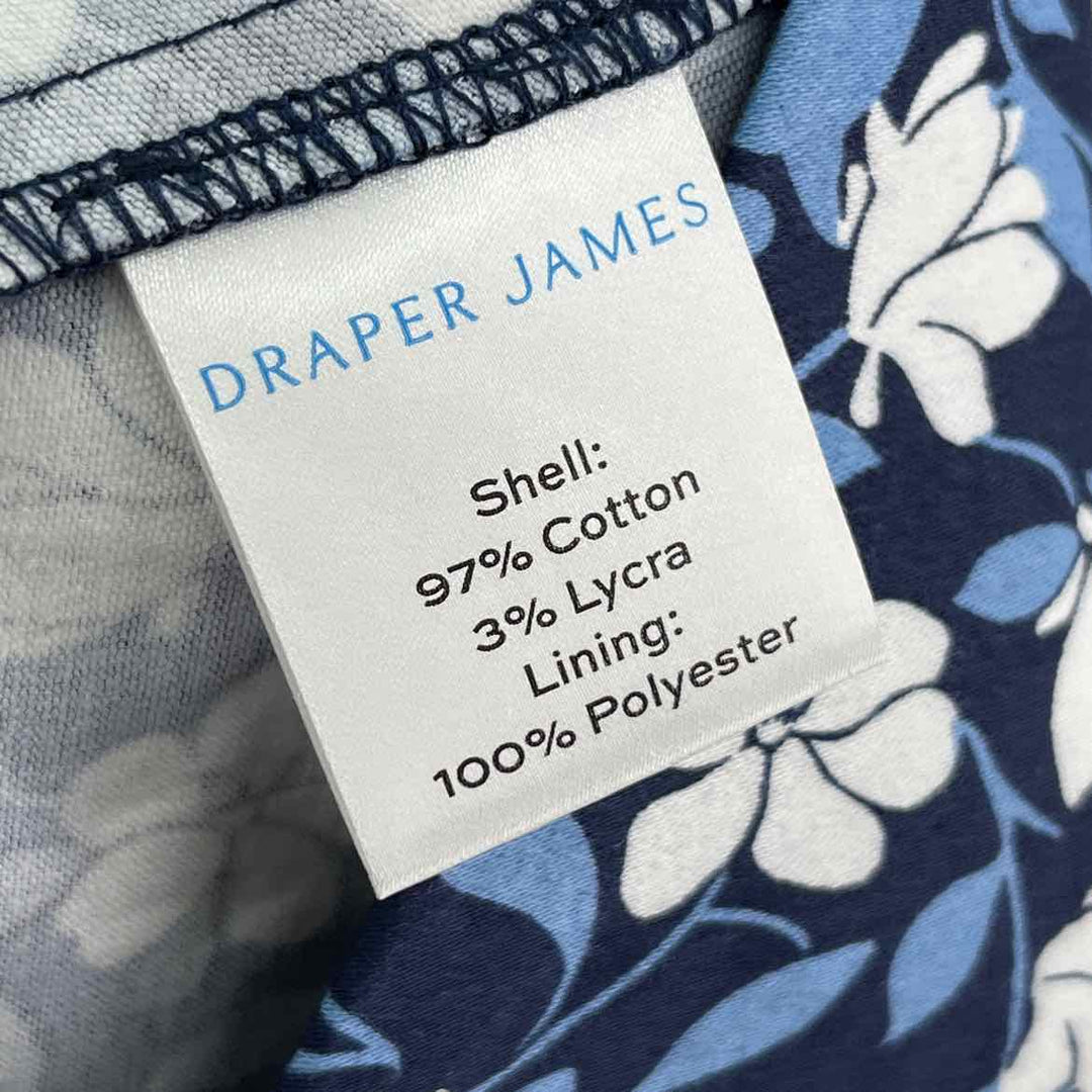 Size 8 DRAPER JAMES Navy Dress