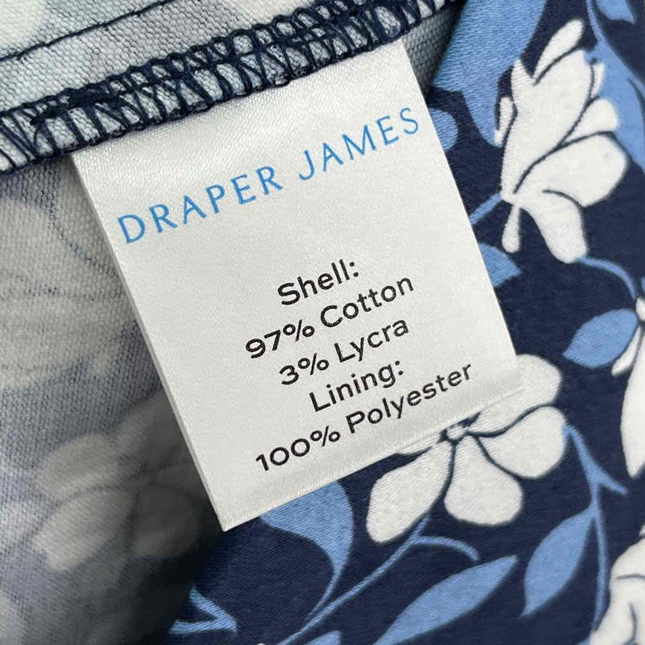 Size 8 DRAPER JAMES Navy Dress
