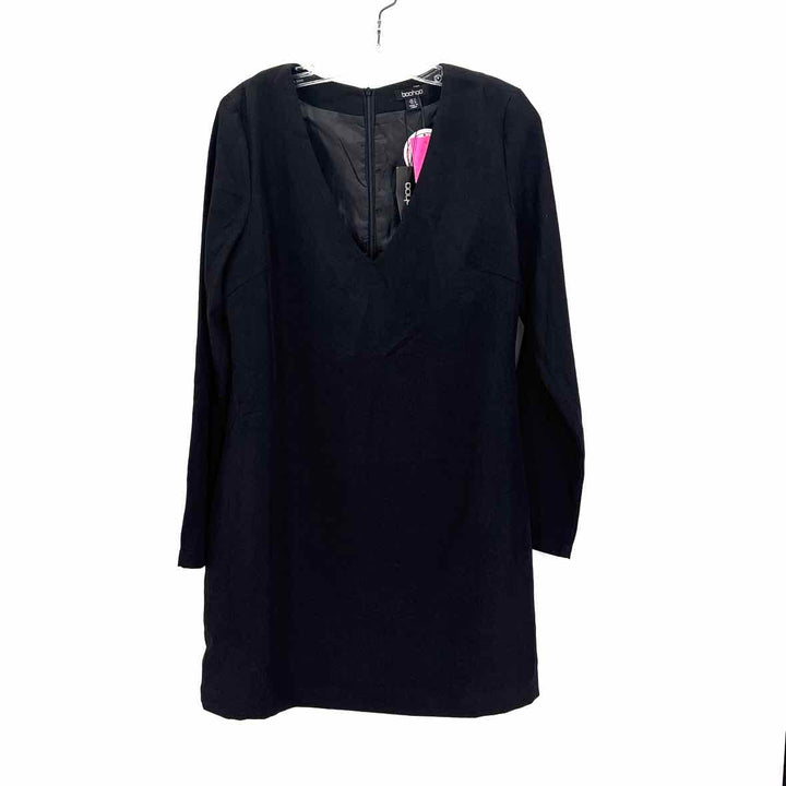 Size 10 BOOHOO Black Dress