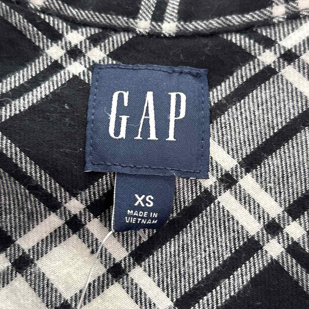 Size XS GAP Black/White Dress