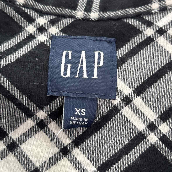 Size XS GAP Black/White Dress