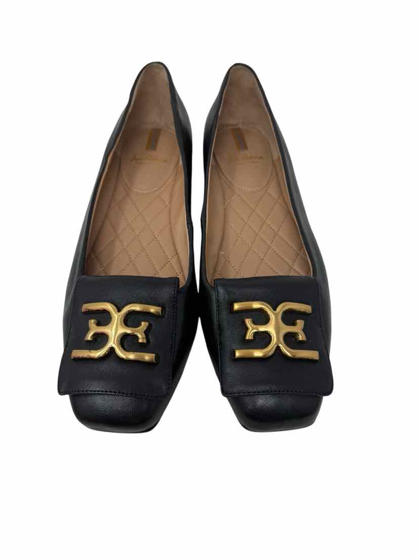 Shoe Size 9 Sam Edeleman Black Leather Pumps