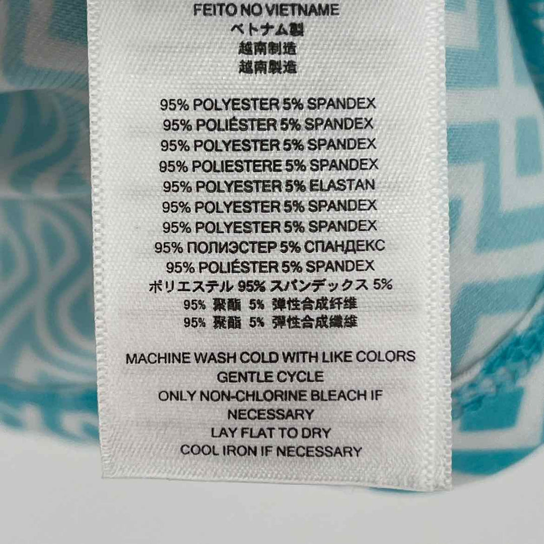 Size M Michael Kors Blue Print Shirt